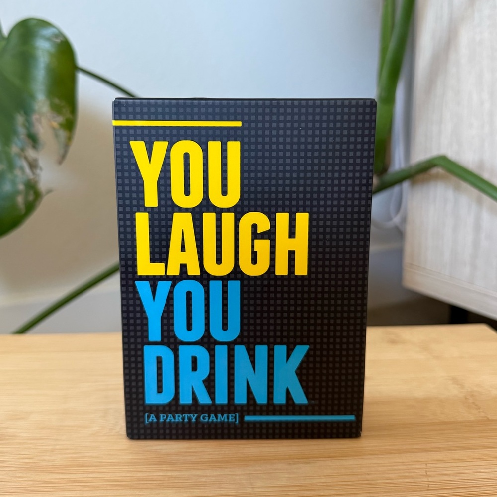 You Laugh You Drink Card Game - Adult Party Drinking Game 21+ Funny Group Game
